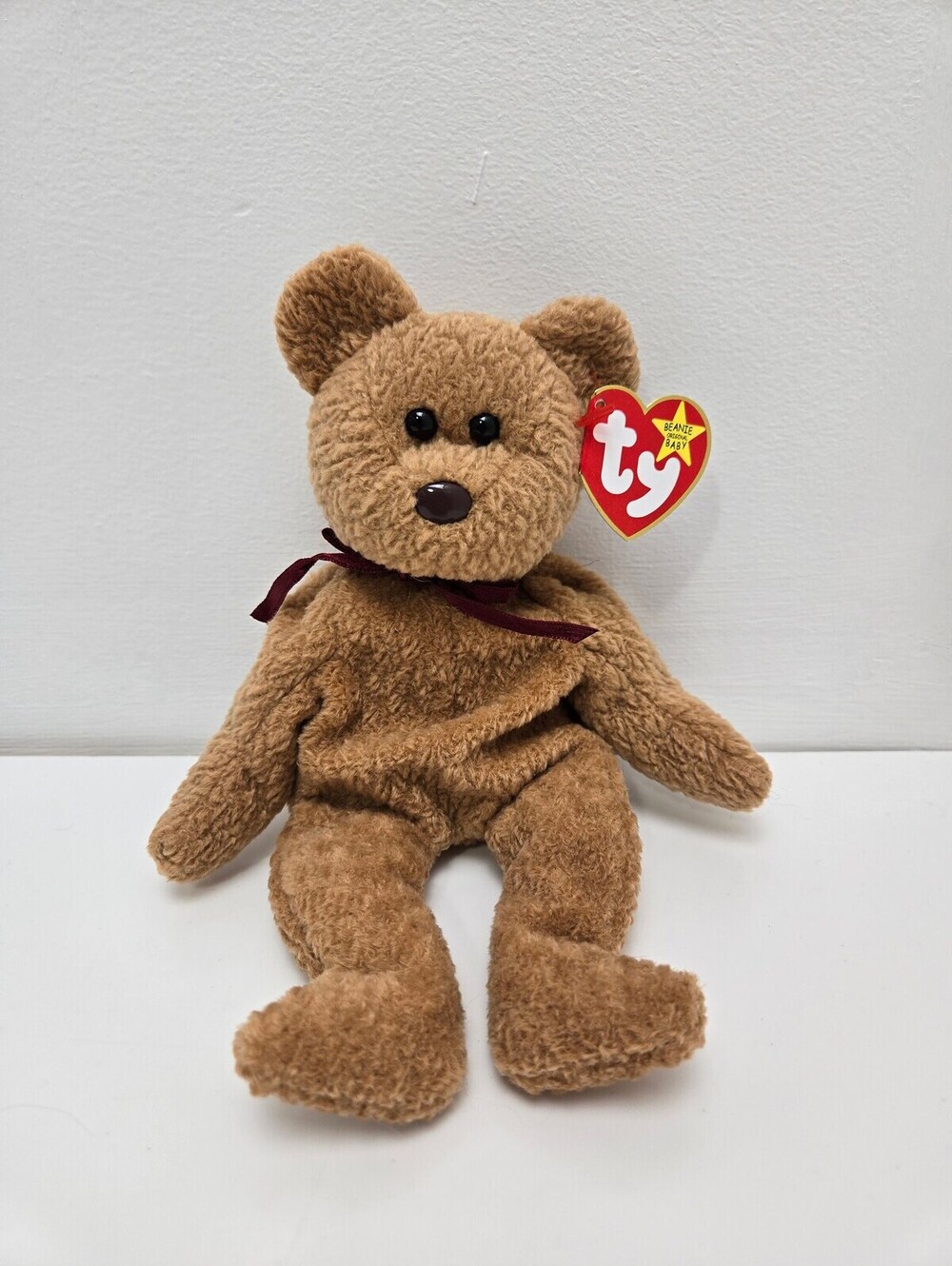 Ty Beanie Baby “Curly” the Bear (8.5 inch)